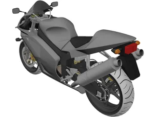 Honda RVT1000 3D Model