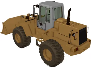 Fiatallis Loader FR-130 3D Model