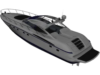 Sarnico 65 Yacht 3D Model
