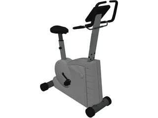 Exercise Cycle 3D Model