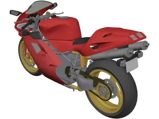 Ducati 916 3D Model