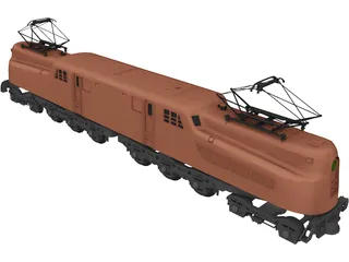 Pensylvania Railroad SGG1 3D Model