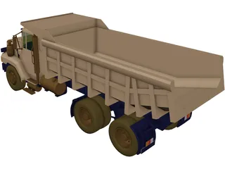 Dump Truck 3D Model