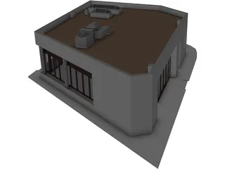 Building Auxiliar 3D Model