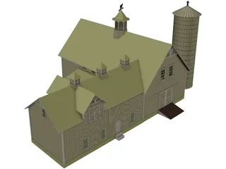 Barn 3D Model