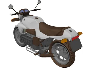 BMW K100 3D Model