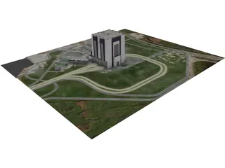 Vehicle Assembly Building 3D Model