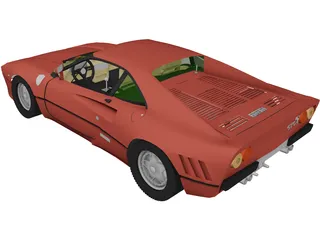 Ferrari 288 GTO (1984) 3D Model