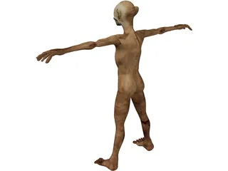 Gollum 3D Model