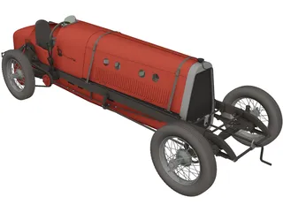 Fiat Mefistofele (1923) 3D Model