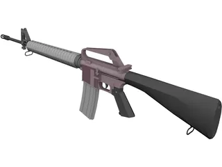M16 Colt 3D Model