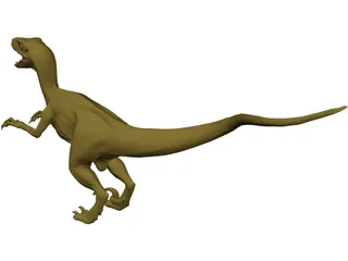 Deinonychus 3D Model