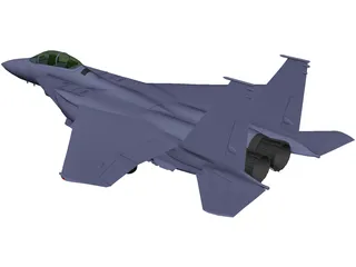 F-15E Strike Eagle 3D Model