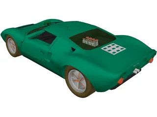 Ford GT40 (1965) 3D Model