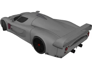 Maserati MC12 3D Model