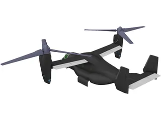 Bell-Boeing V-22 Osprey 3D Model