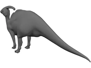 Parasaulophus 3D Model