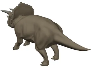 Triceratops 3D Model