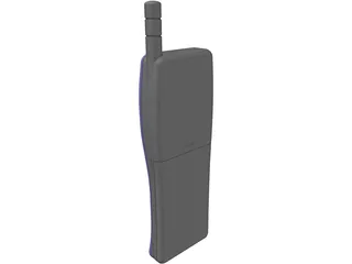 Phone Mobile Alcatel 3D Model