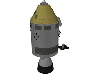 Apollo Spacecraft 3D Model