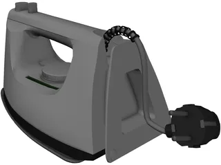 Iron Solac Autocleaning 3D Model