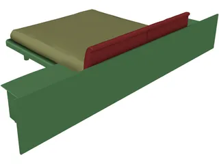 Bed 3D Model