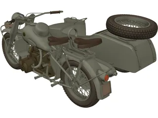 BMW R75 3D Model