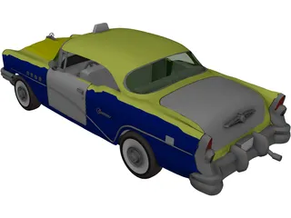 Buick Century (1957) 3D Model