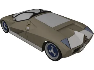 Ford GT90 (1995) 3D Model