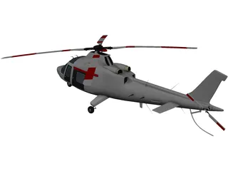 Agusta A109 3D Model