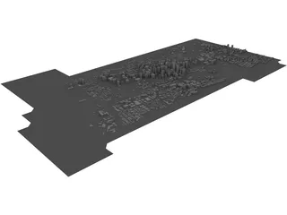 City Philadelphia (Pennsylvania) 3D Model