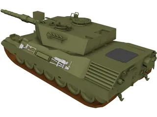 Leopard 3D Model