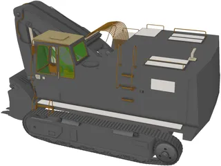 Liebherr R-96 3D Model