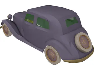 Mercedes-Benz 170 3D Model