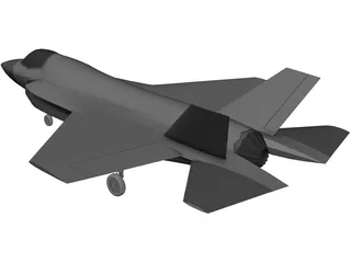 Lockheed Martin JSF F-35 3D Model