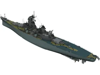 New Jersey BB 62 (83) 3D Model