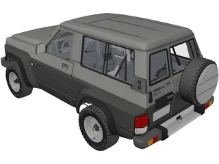 Nissan Patrol 3D Model