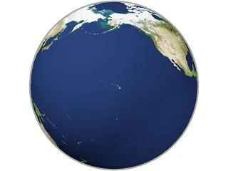 Planet Earth 3D Model