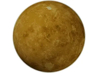 Planet Venus 3D Model