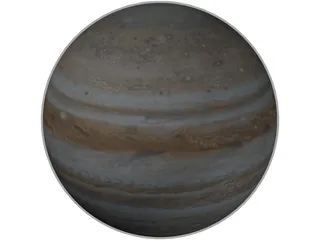 Planet Jupiter 3D Model