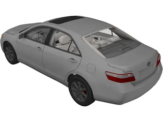 Toyota Camry (2007) 3D Model