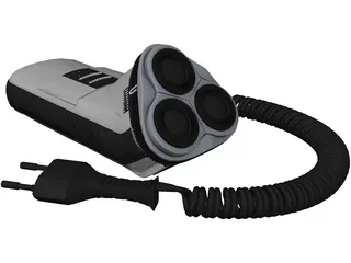 Philips 755 Electric Shaver 3D Model