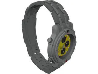 Racer Watch 3D Model