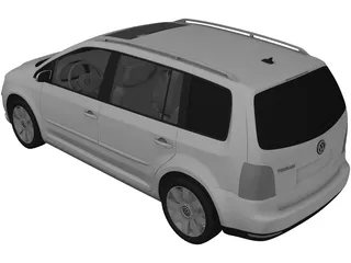 Volkswagen Touran (2007) 3D Model