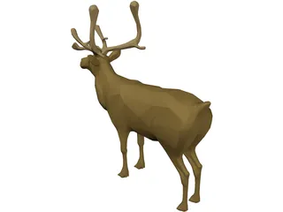 Reindeer 3D Model