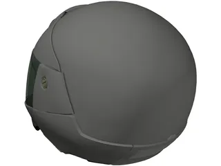 Helmet Shoei 3D Model