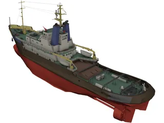 Smit Rotterdam 3D Model