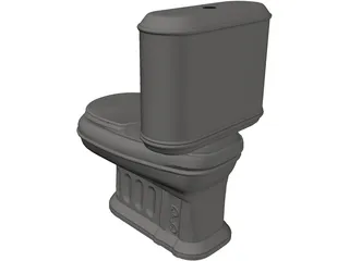 Toilet 3D Model