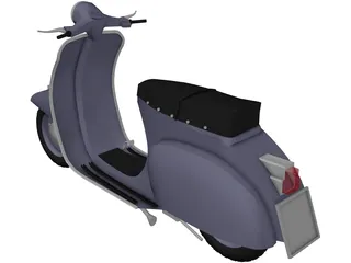 Scooter Vespa 3D Model