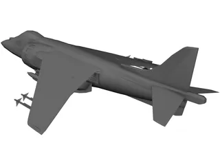 AV-8B 3D Model